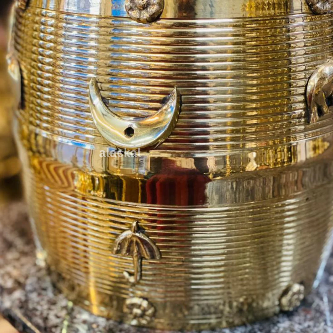 KERALA TRADITIONAL BRASS DESIGN NIRAPARA | VADI PARA - Image 3