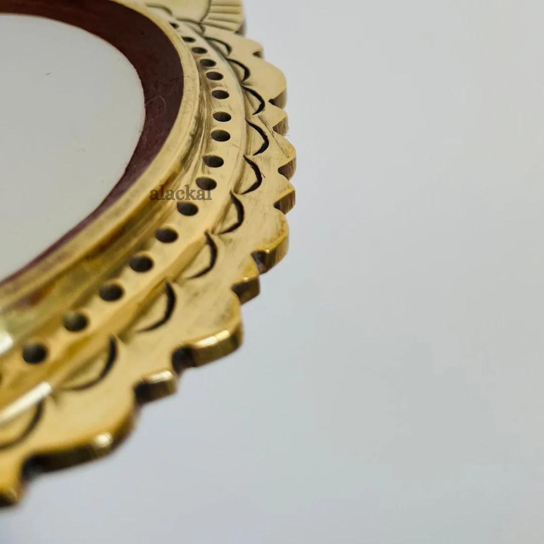 ARANMULA KANNADI ( METAL MIRROR ) | VALKANNADI FOR VISHUKANI - Image 5