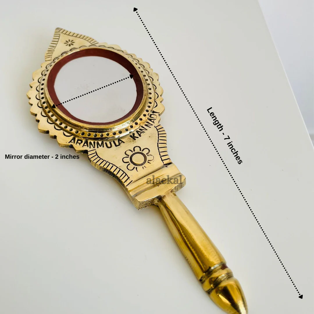 ARANMULA KANNADI ( METAL MIRROR ) | VALKANNADI FOR VISHUKANI - Image 7