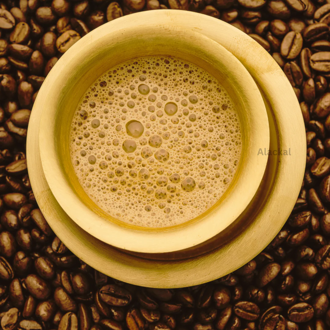 AUTHENTIC BRASS CUP AND DABRA - Image 3