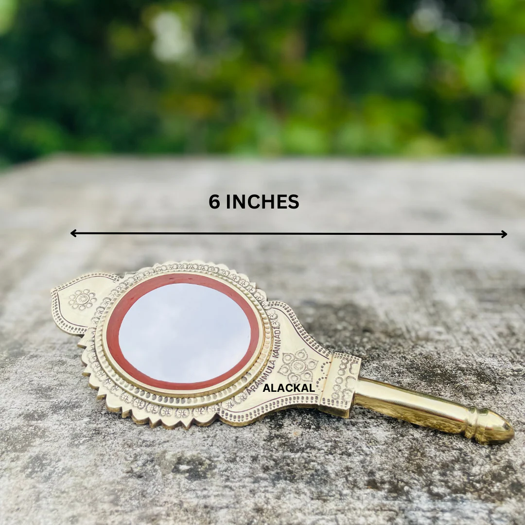 AUTHENTIC TRADITIONAL ARANMULA KANNADI | VALKANNADI FOR VISHUKANI - Image 3