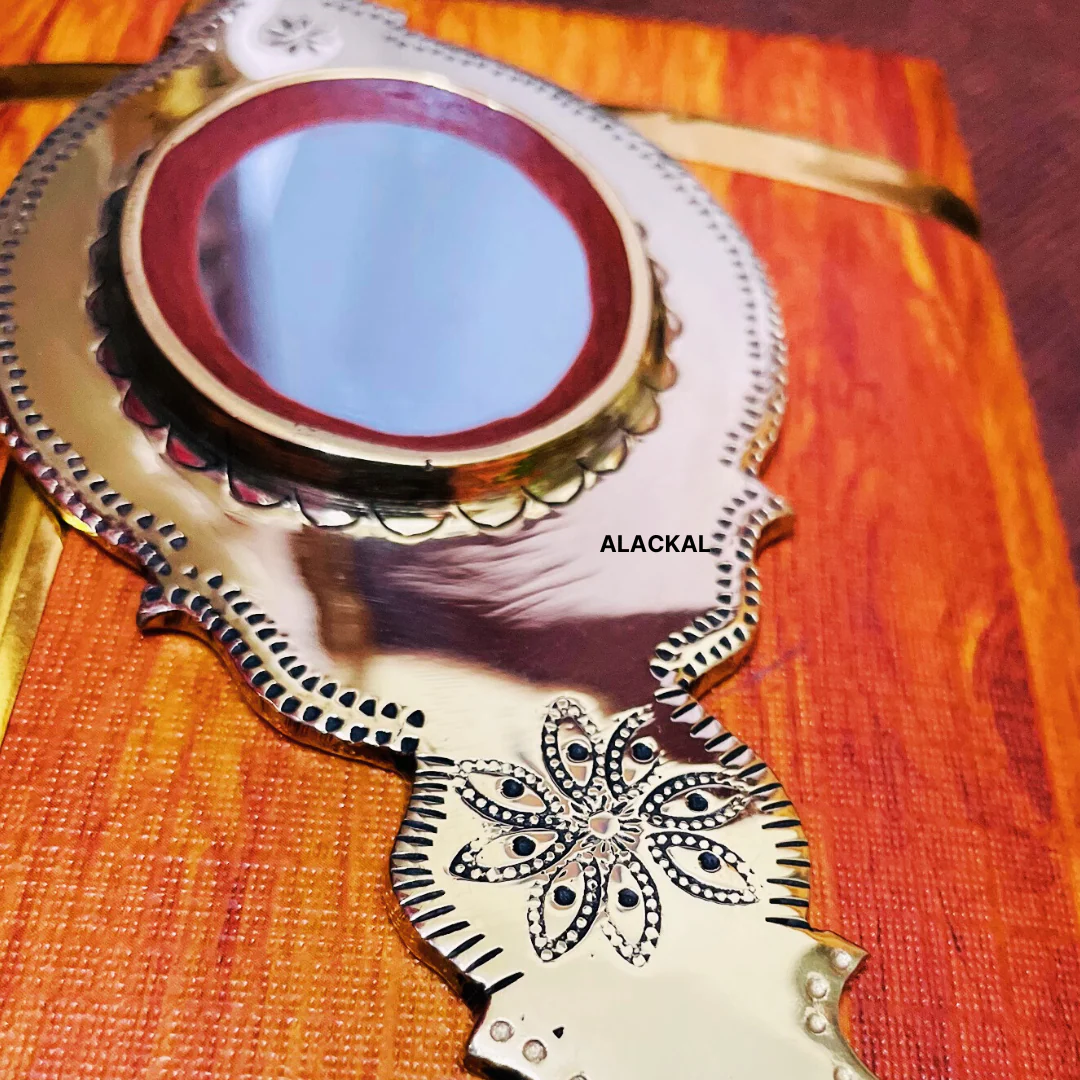 AUTHENTIC TRADITIONAL HANDCRAFTED VALKANNADI | ARANMULAKANNADI FOR VISHUKANI DECORATION - Image 4