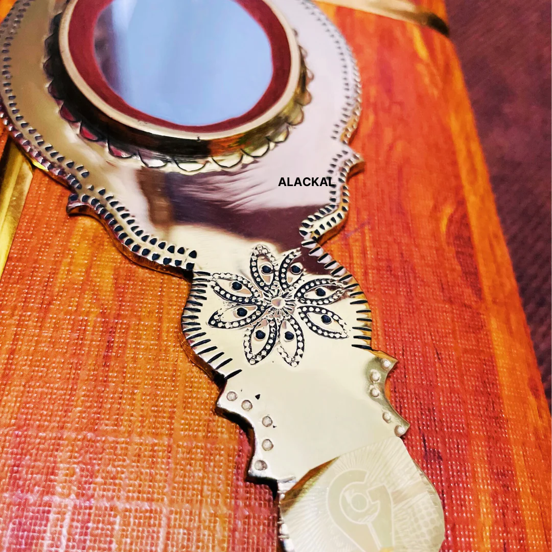 AUTHENTIC TRADITIONAL HANDCRAFTED VALKANNADI | ARANMULAKANNADI FOR VISHUKANI DECORATION - Image 5