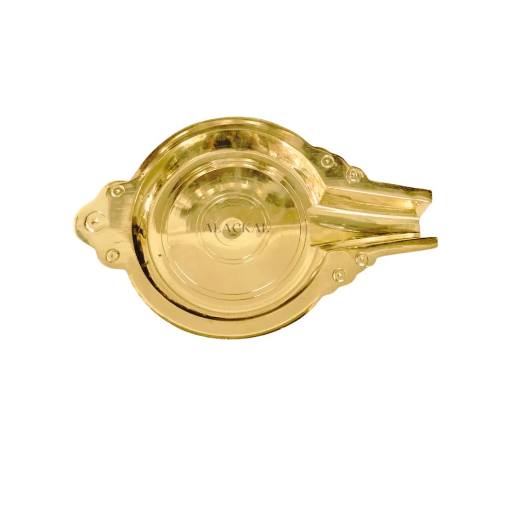 BRASS ABHISHAKA STAND | ABHISHAKA PATHRA - Image 10