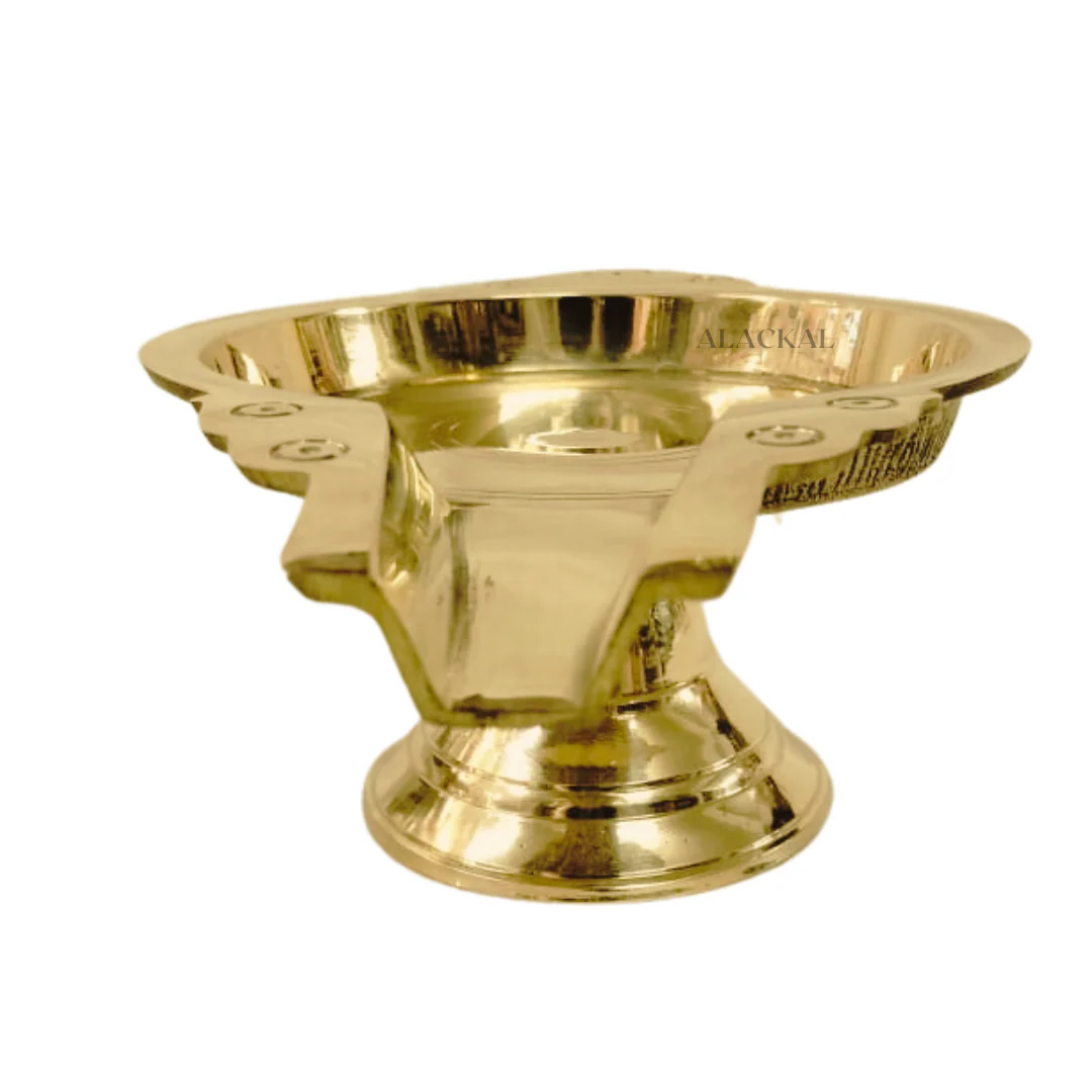 BRASS ABHISHAKA STAND | ABHISHAKA PATHRA - Image 11