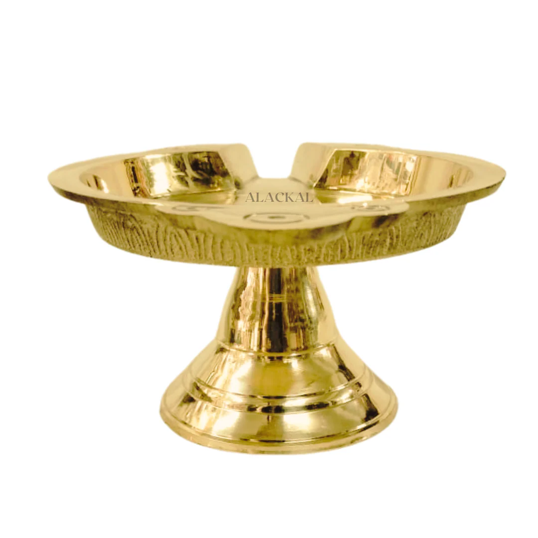 BRASS ABHISHAKA STAND | ABHISHAKA PATHRA - Image 12