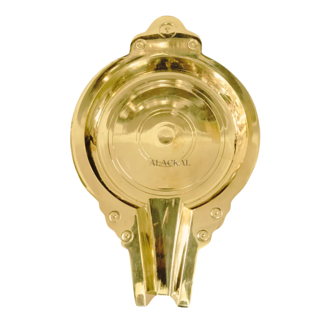 BRASS ABHISHAKA STAND | ABHISHAKA PATHRA - Image 17