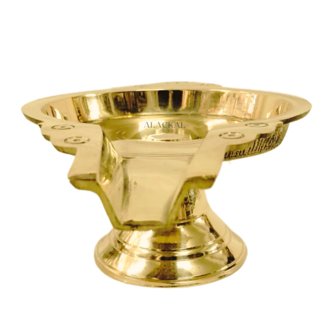 BRASS ABHISHAKA STAND | ABHISHAKA PATHRA - Image 19