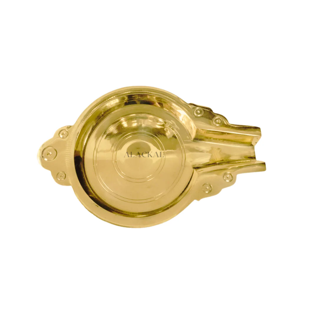 BRASS ABHISHAKA STAND | ABHISHAKA PATHRA - Image 20