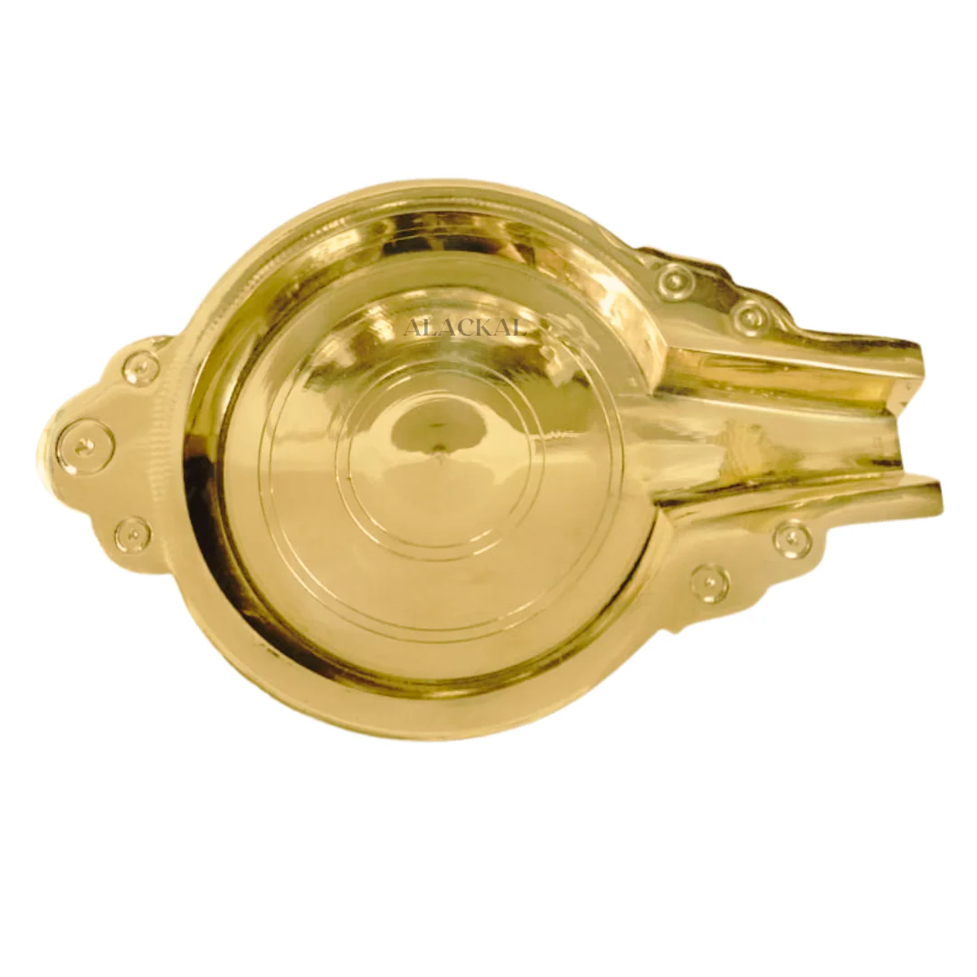 BRASS ABHISHAKA STAND | ABHISHAKA PATHRA - Image 21
