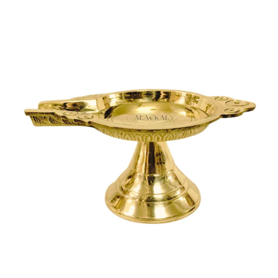 BRASS ABHISHAKA STAND | ABHISHAKA PATHRA - Image 7
