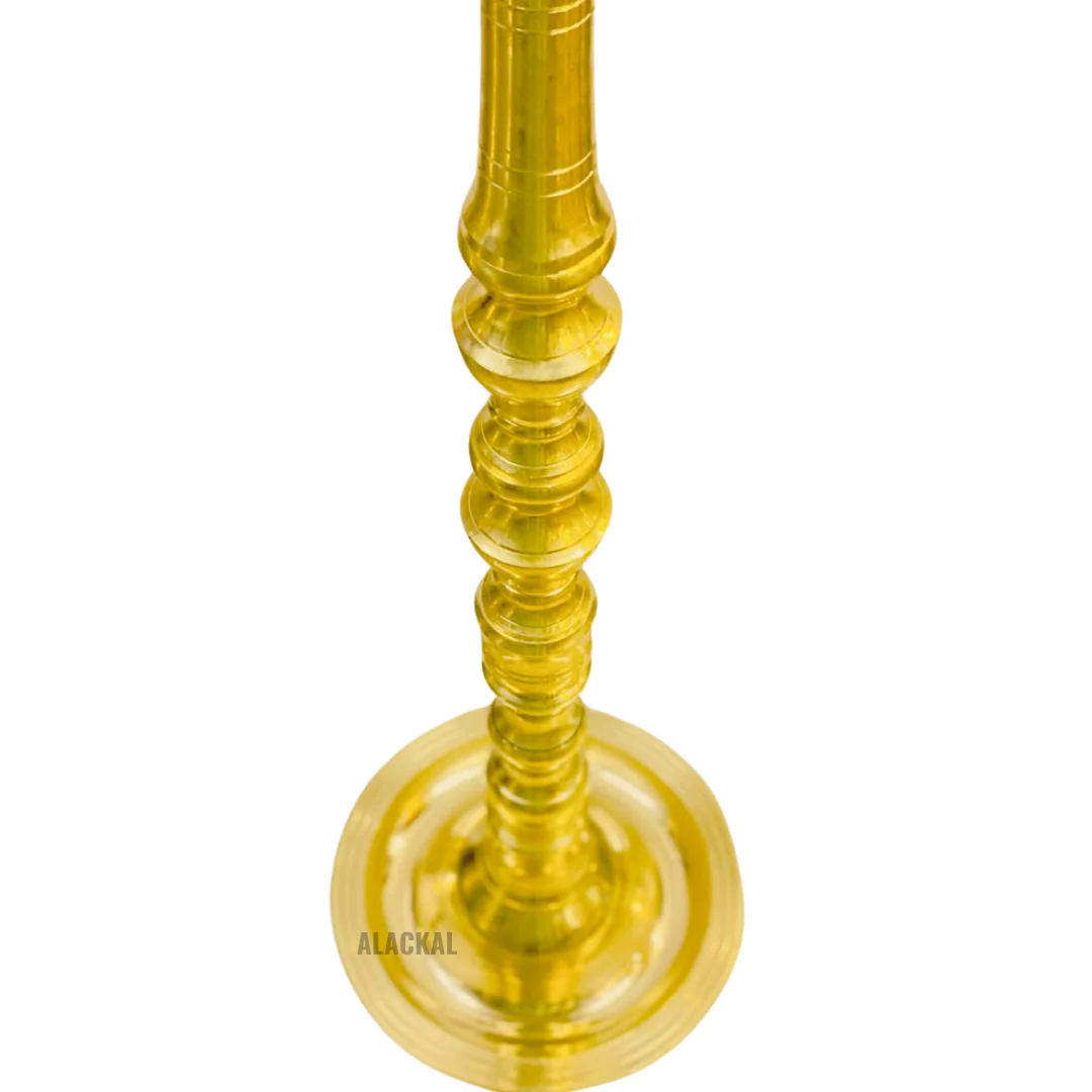 BRASS ANNAPAKSHI VILAKKU - PEACOCK HEADED OIL LAMP - Image 6