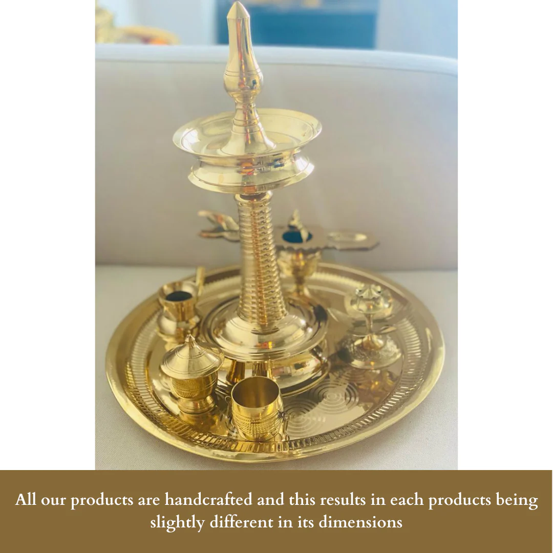 BRASS ASHTAMANGALYA SET - Image 4