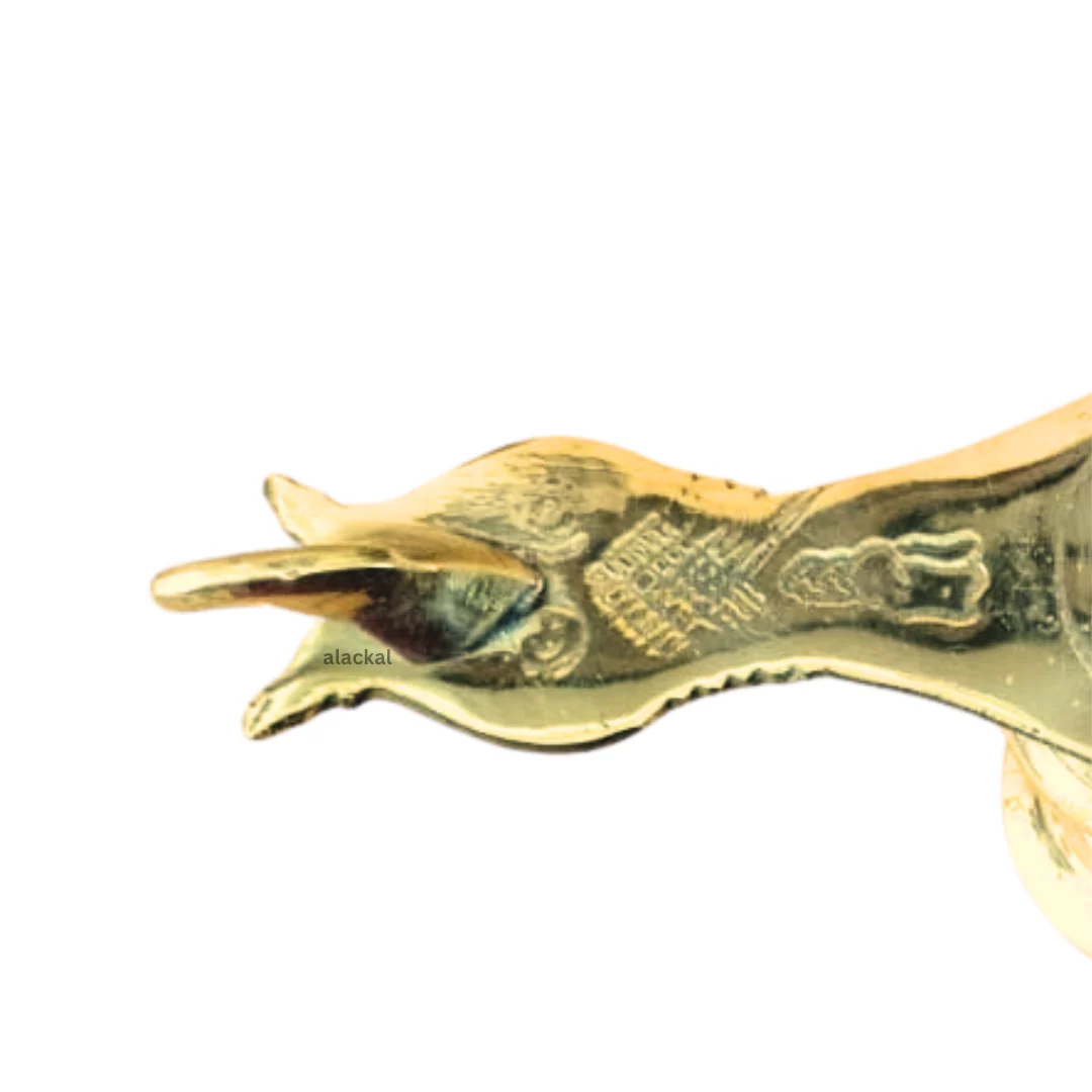 BRASS ASHTAMANGALYA VILAKKU | CHANGALAVATTA - Image 3