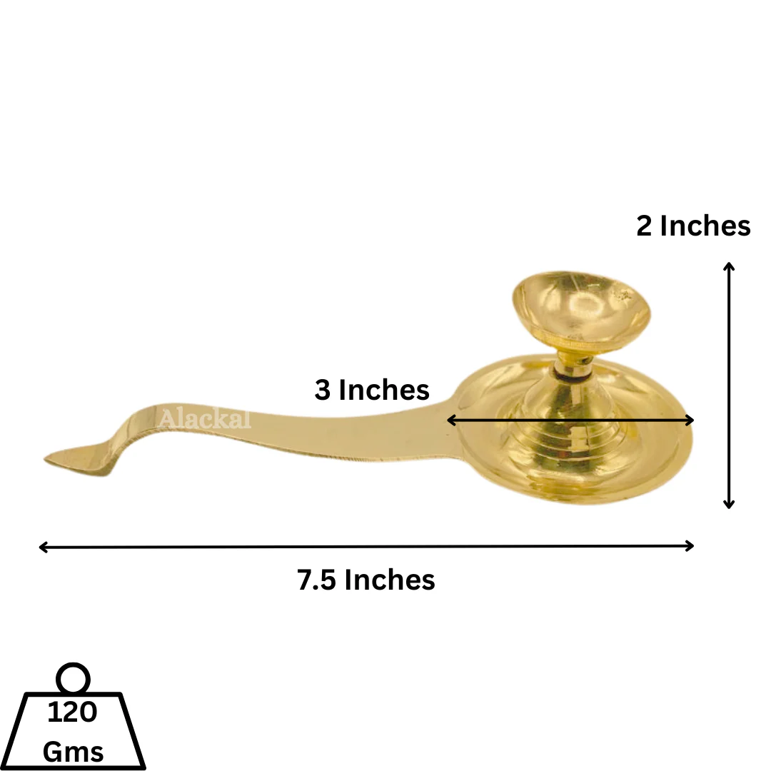 BRASS CAMPHOR HOLDER - Image 5