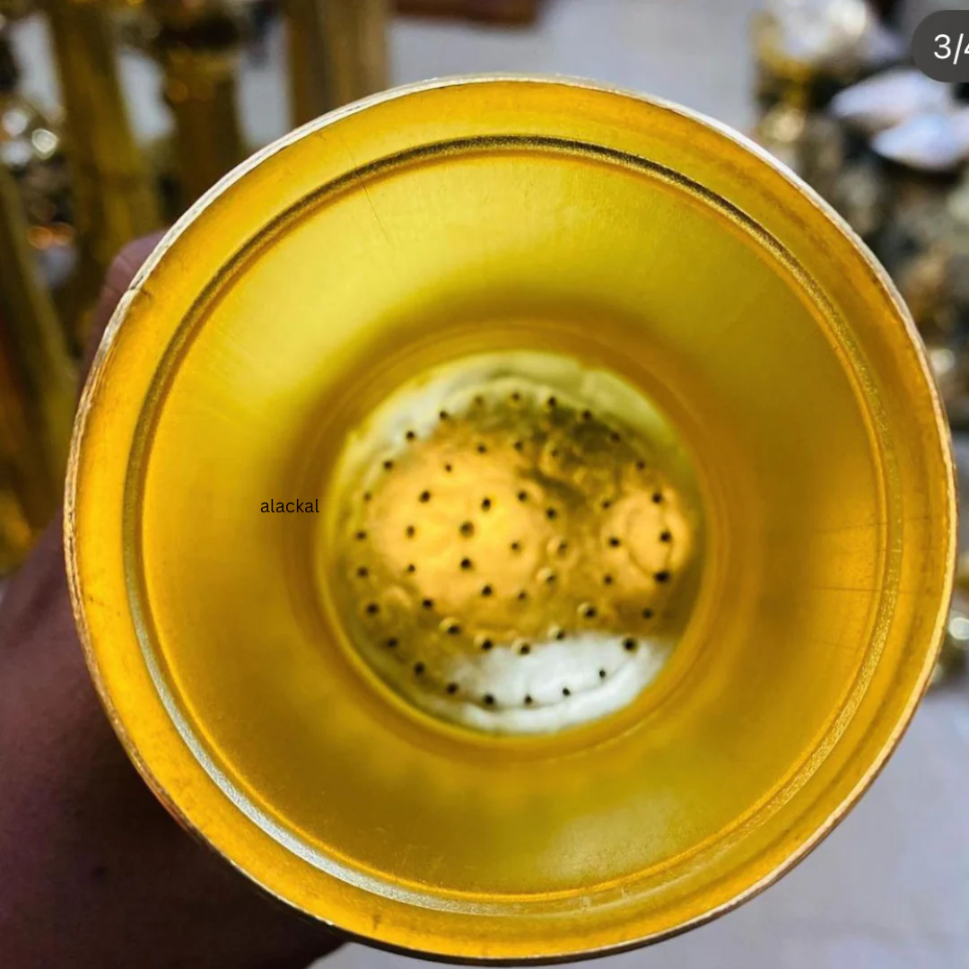 BRASS COFFEE FILTER | COFFEE PERCOLATOR - Image 3