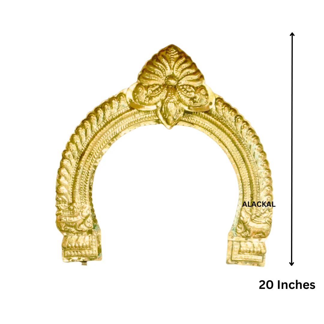 BRASS CUSTOMIZED PRABHAVALI - Image 3