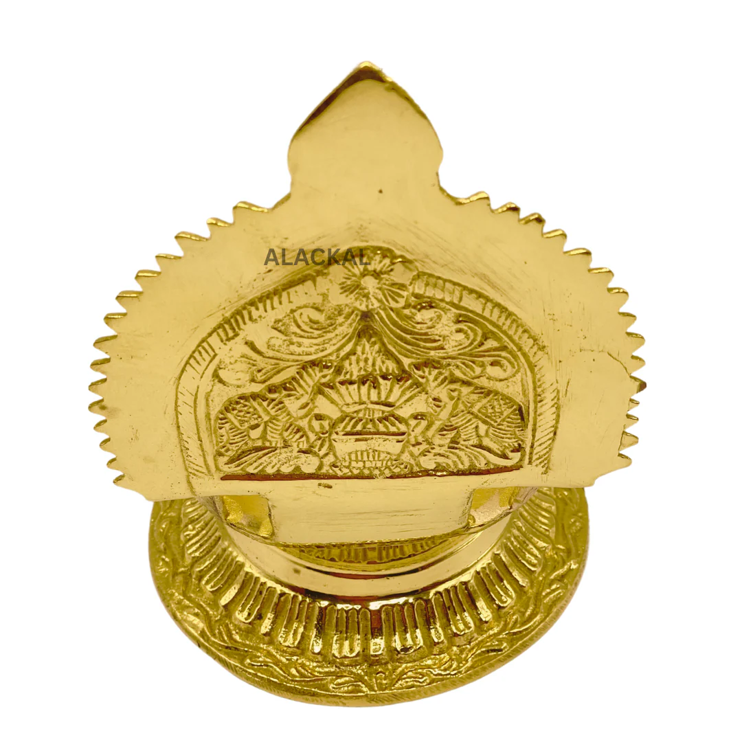 BRASS KAMAKSHI AMMAN LAMP - Image 8