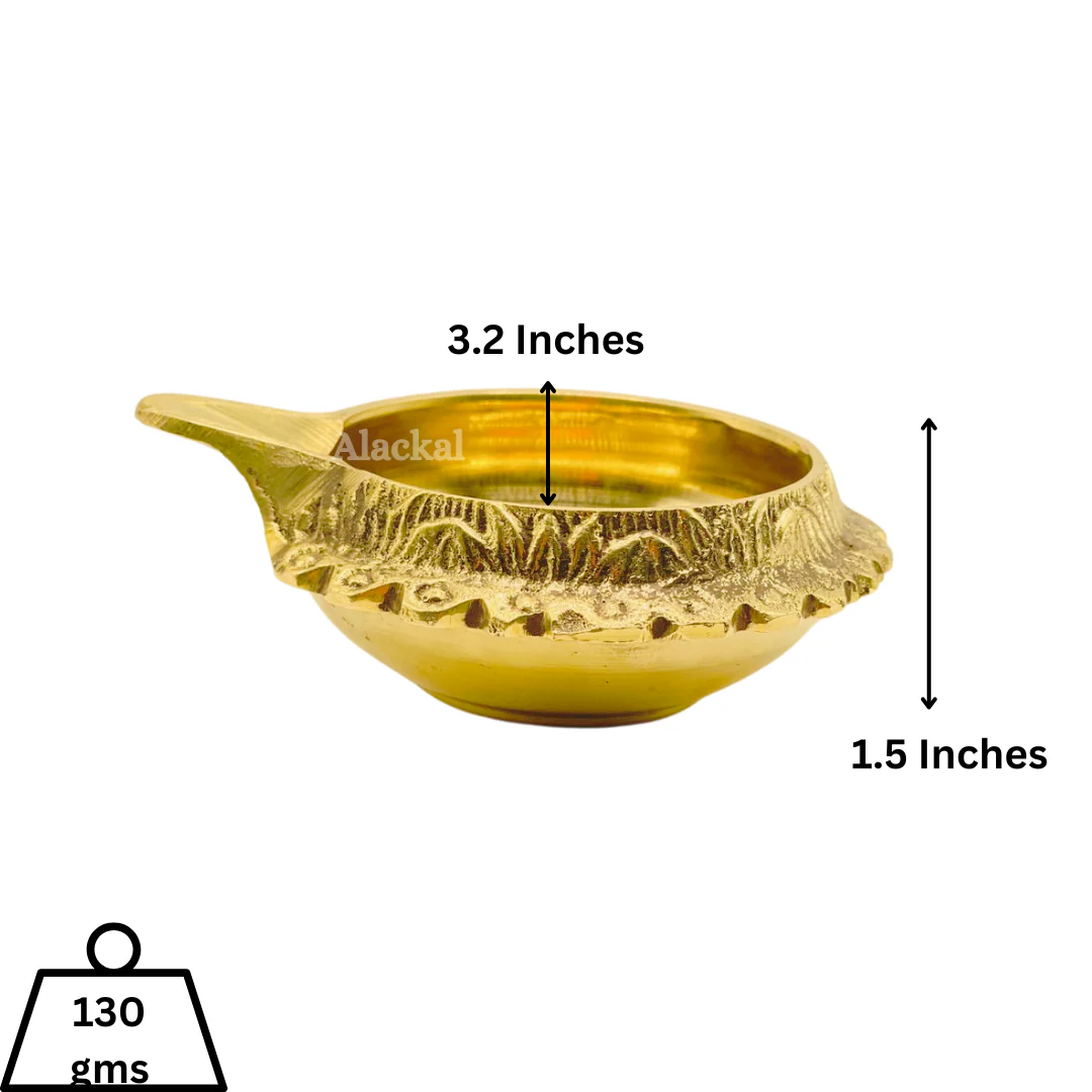 BRASS KUBERA LAMP 8 PIECES - Image 5