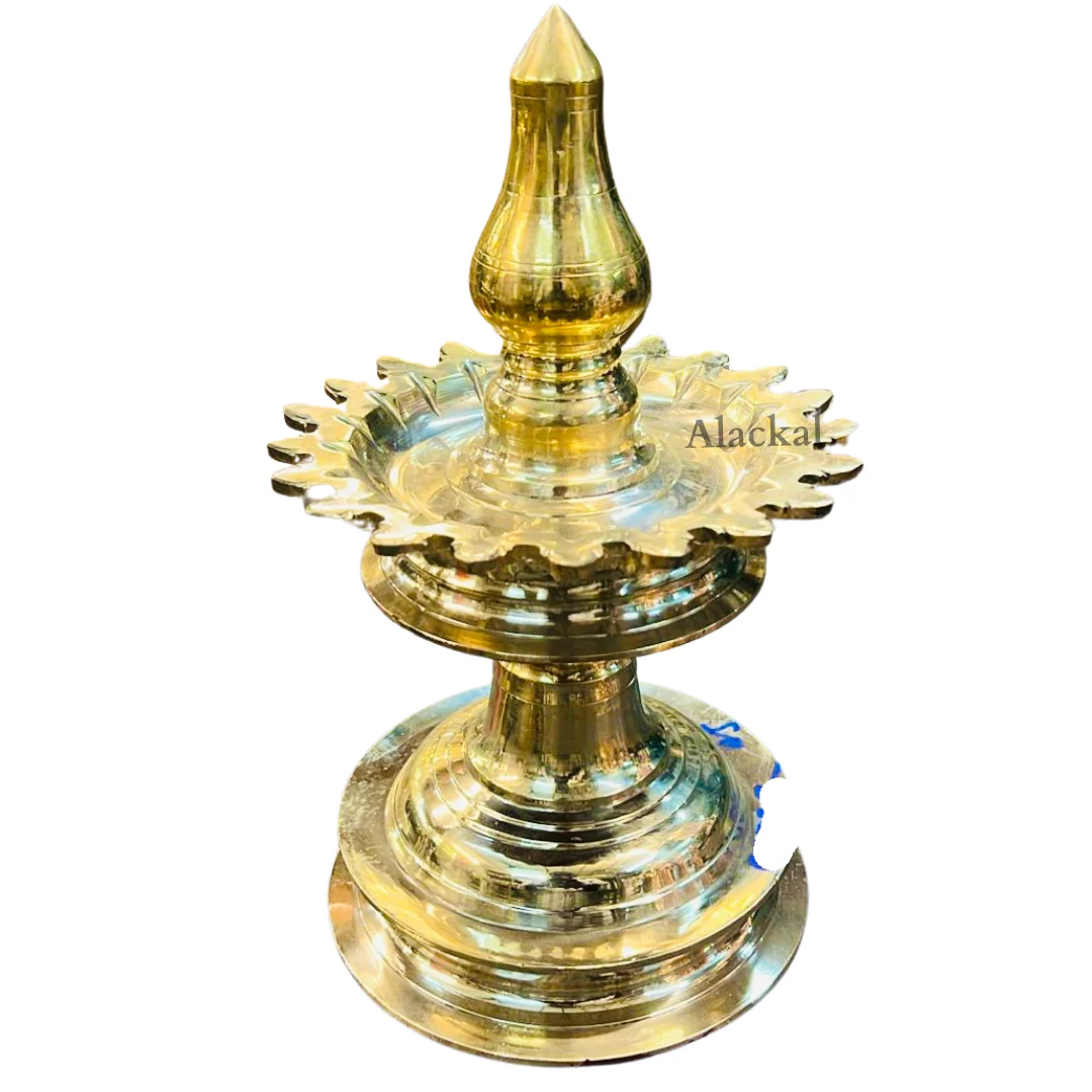 Bronze Lightweight Bhadradeepam – Perfect for Temple & Home Pooja Rituals | Alackal Bell Metals Mannar - Image 3