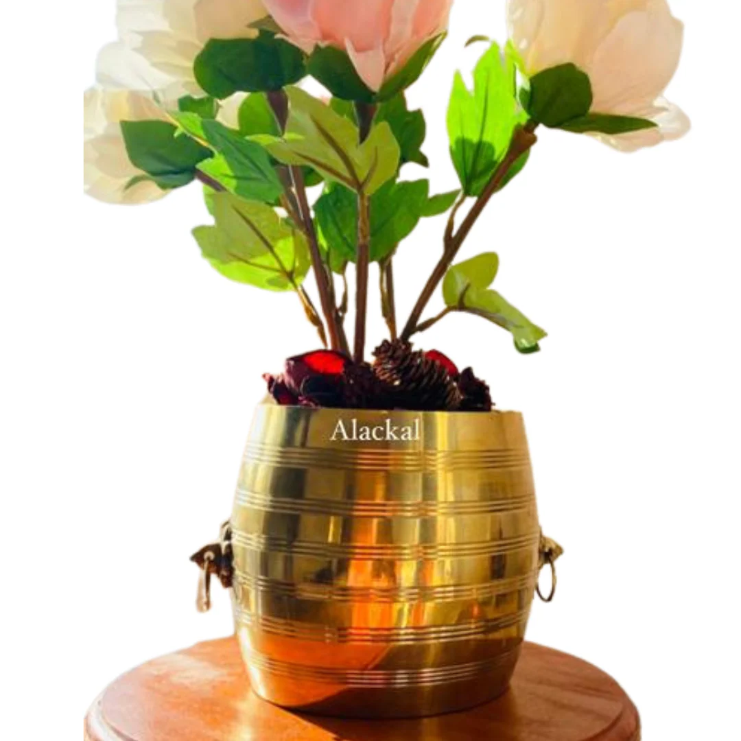 BRASS NIRAPARA ( FLOWER VASE ) - Image 5