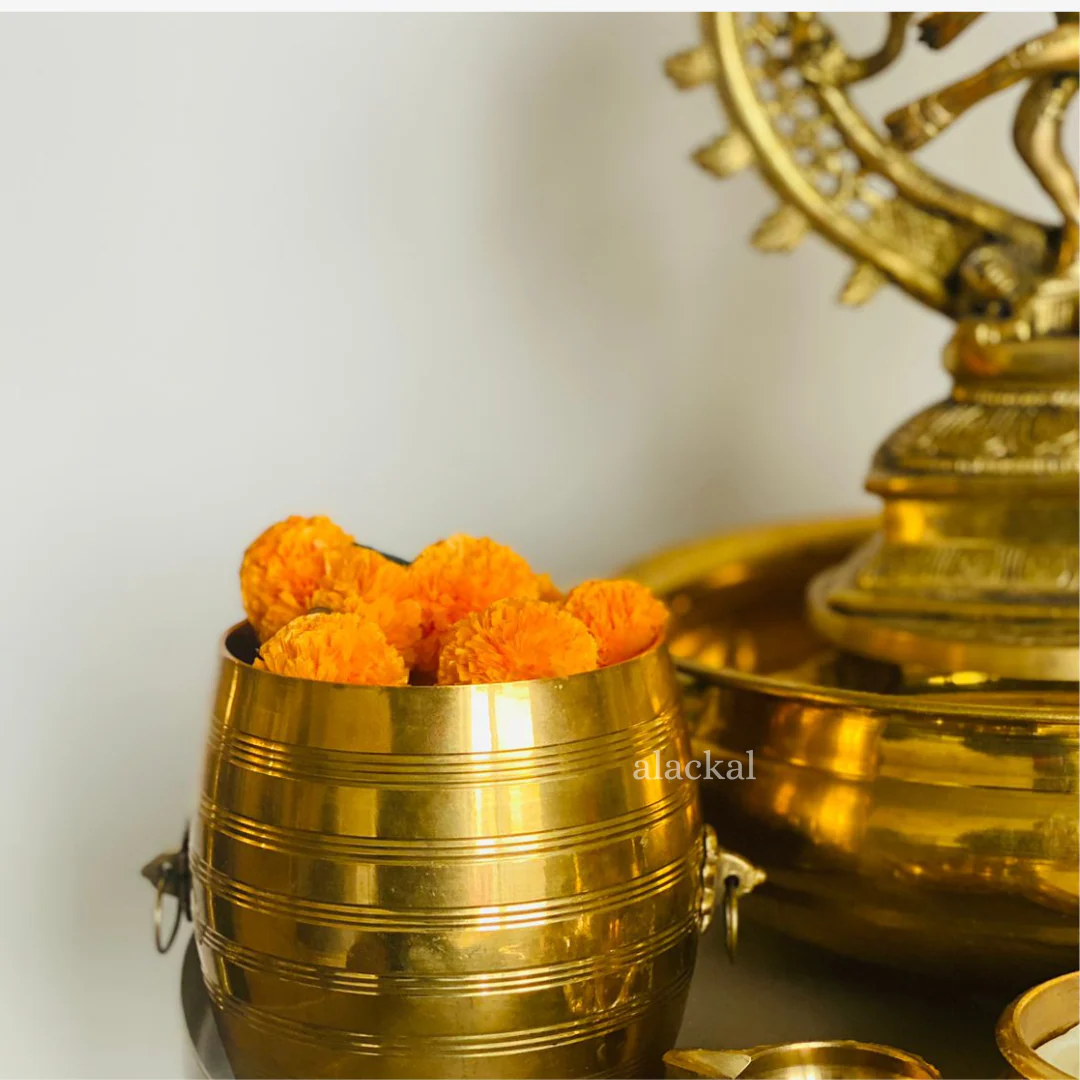 BRASS NIRAPARA ( FLOWER VASE ) - Image 7