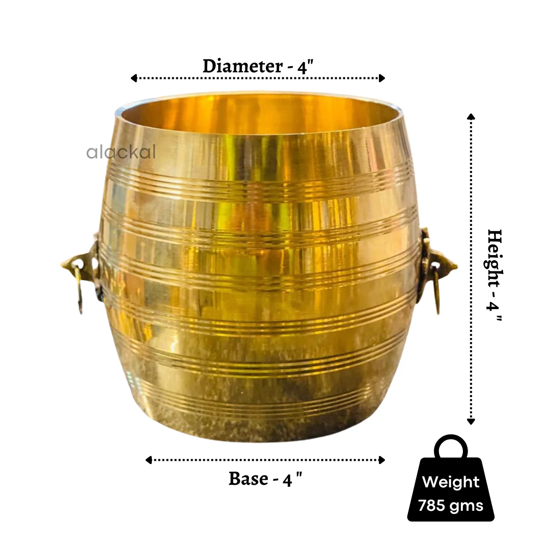 BRASS NIRAPARA ( FLOWER VASE ) - Image 9