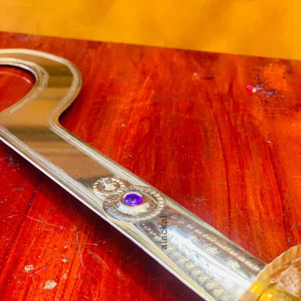 BRASS PALLIVAAL | UDAVAASL | BRASS SWORD FOR BHADRAKALI DEVI TEMPLE | VELICHAPAADU - Image 3