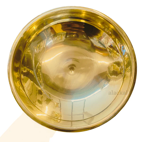 BRASS URULI FOR KEEPING BUTTER FOR KRISHNA | VISHUKANI - Image 5