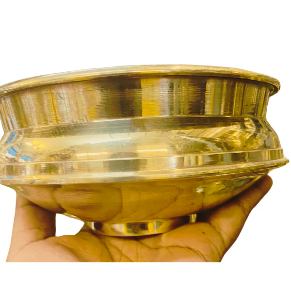 BRASS URULI FOR KEEPING BUTTER FOR KRISHNA | VISHUKANI - Image 6