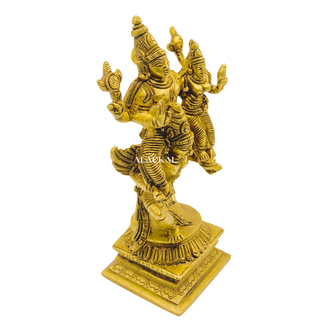 GARUDA WITH MAHALAKSHMI AND VISHNU STATUE - Image 4