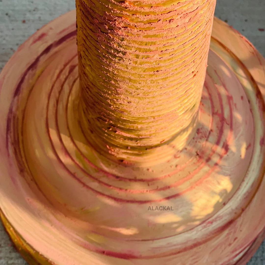 PITAMBIRI POWDER TO RESTORE GOLDEN SHINE TO BRASS , BRONZE, COPPER POOJA ITEMS - Image 3