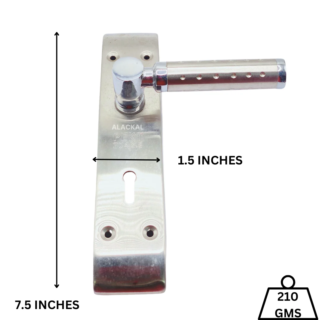 STEEL DOOR HANDLE WITH FITTING ACCESSORIES - Image 3