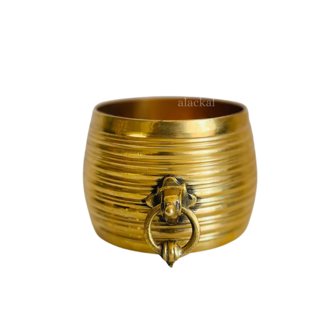 TRADITIONAL BRASS SOLID CHANGAZHI | MEASURING VESEL - Image 5